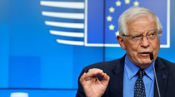 Đại diện cấp cao phụ trách an ninh và đối ngoại của EU Josep Borrell nhấn mạnh, EU lấy làm tiếc về việc Nga công bố danh sách các nước thù địch, trong đó có Czech. (Nguồn: Bulletin Observer)