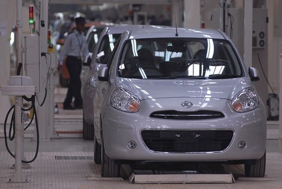 Nhà máy sản xuất ôtô của Renault-Nissan. (Nguồn: Reuters)