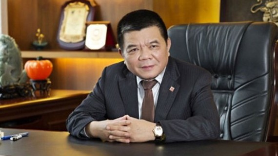 Ông Trần Bắc Hà - cựu Chủ tịch BIDV. Ảnh: BIDV. 