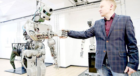 Nga đưa robot lên không gian