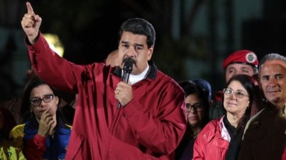 Tổng thống Mỹ kêu gọi EU tham gia vào các biện pháp trừng phạt chính quyền của Tổng thống Maduro. Ảnh: REUTERS