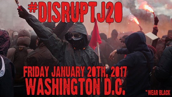 Trang Facebook DisruptJ20 kêu gọi biểu tình ngày 20-1-2017 trong lễ nhậm chức của Tổng thống Donald Trump