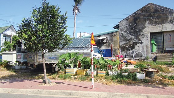 Một góc khu K ở Côn Đảo