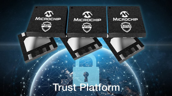 Trust Platform của Microchip giúp lưu trữ khóa an toàn bằng phần cứng 