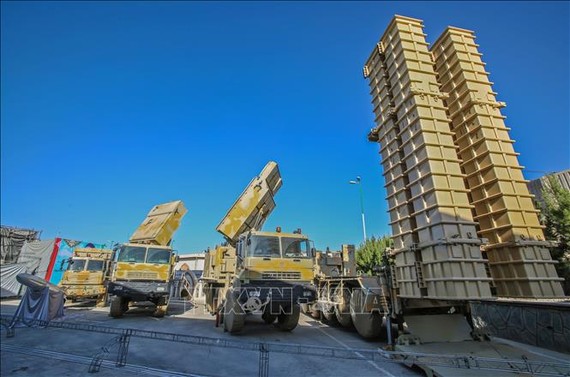 Hệ thống phòng không Bavar 373 của Iran tại Tehran ngày 22-8-2019. Ảnh: TTXVN
