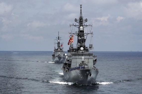Nhật Bản đưa khu trục hạm tới Trung Đông