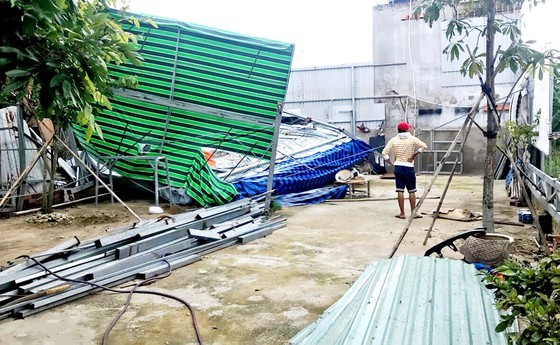Một công trình xây dựng không phép tại xã Vĩnh Lộc B, huyện Bình Chánh  được cấp ủy địa phương phát hiện kịp thời, vận động chủ công trình tự tháo dỡ, khắc phục vi phạm