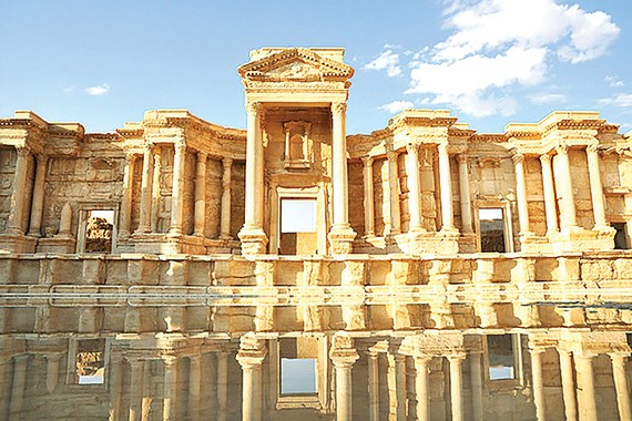 Hoàn tất mô hình 3D để tái thiết thành cổ Palmyra