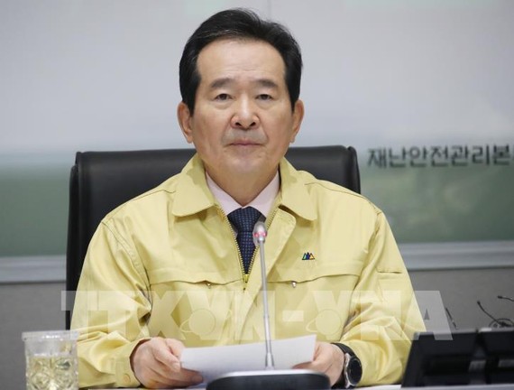 Thủ tướng Chung Sye-kyun. Ảnh: Yonhap/TTXVN