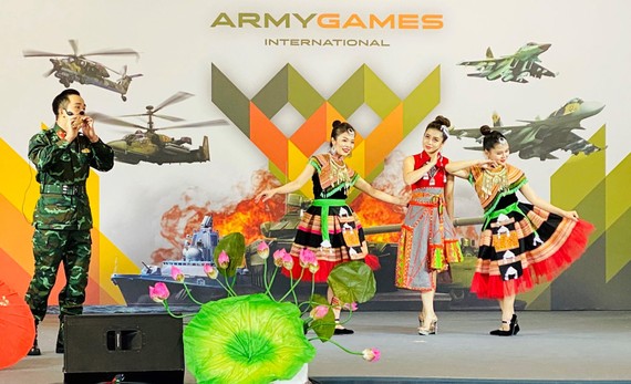 Phần biểu diễn ấn tượng của nghệ sĩ Hà Công Cương tại Army Games 2020