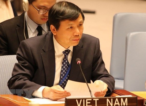 Đại sứ Đặng Đình Quý, Trưởng Phái đoàn Thường trực Việt Nam tại Liên hiệp quốc. Ảnh: TG-VN