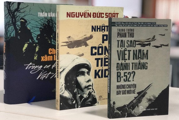 Một số đầu sách về người lính vừa được ra mắt 