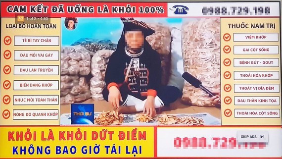 Mẩu quảng cáo “ám ảnh” nhất YouTube mấy ngày qua và những lọ thuốc của “thần y online” tại thị xã Phổ Yên, tỉnh Thái Nguyên cung cấp cho PV Báo SGGP
