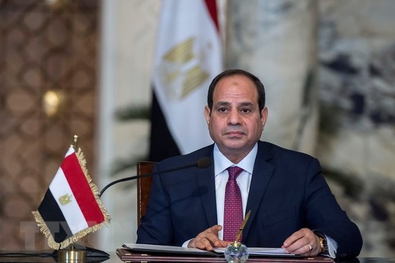 Tổng thống Ai Cập Abdel Fattah el-Sisi. Nguồn: AFP/TTXVN