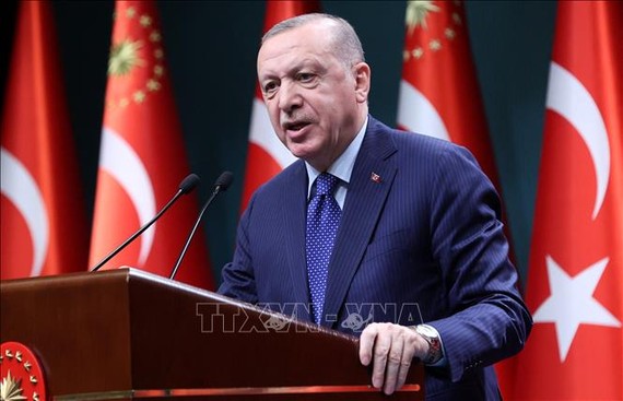 Tổng thống Thổ Nhĩ Kỳ Tayyip Erdogan. Ảnh: TTXVN