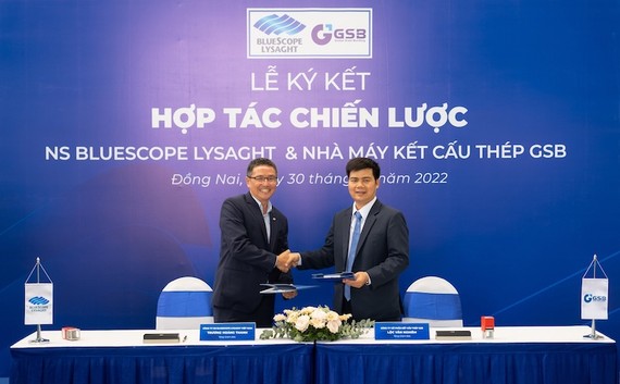 NS BlueScope Lysaght Việt Nam (Lysaght) ký kết hợp tác chiến lược với Công ty Cổ phần Kết cấu thép GSB (GSB) và GreenVie