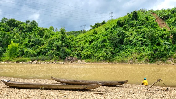 Sông Đắk Bla đoạn qua làng du lịch Kon Kơ Tu sẽ bị ảnh hưởng nếu xây dựng thủy điện Đắk Bla 3