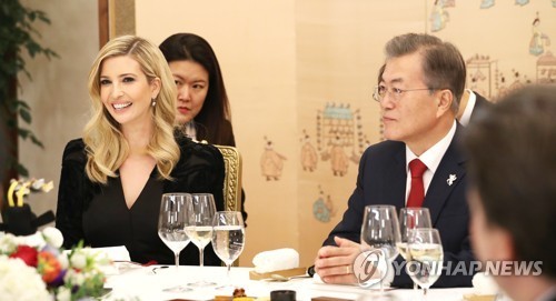 Moon, Ivanka stress need for peace, but differ on how to achieve goal