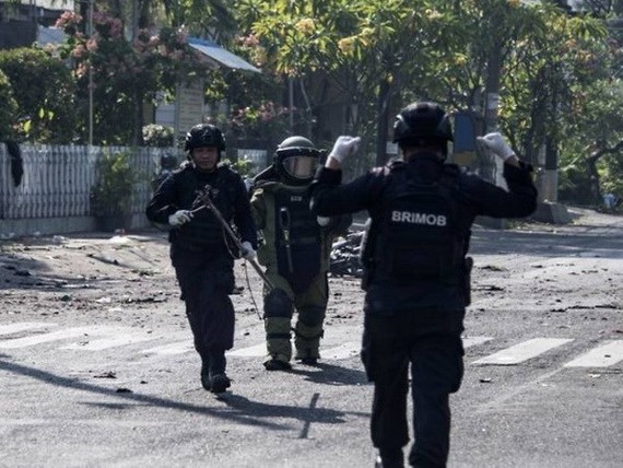 The counter-terrorism force of Indonesia (Photo: AFP)