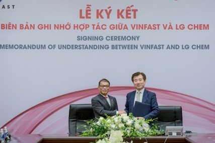 Vietnam's VinFast signs MOU with LG Chem on batteries