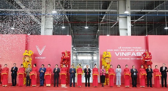 Vinfast inaugurates eScooter manufacturing plant in Hai Phong