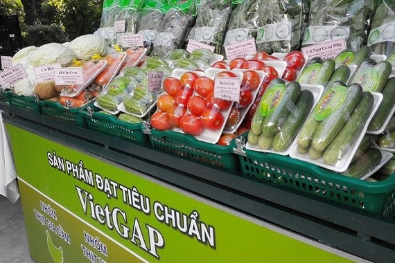 produce to participate in the fair meet certification of VietGAP, Global GAP