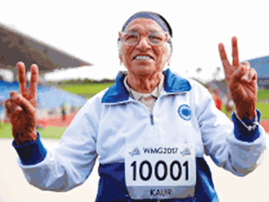 Thắng giải thi chạy ở tuổi 101 