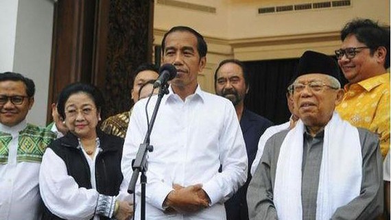 Tổng thống Indonesia tuyên thệ nhậm chức nhiệm kỳ 2