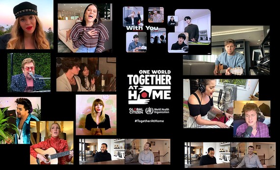 Các nghệ sĩ biểu diễn trong One World: Together at Home 