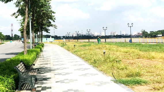 Công viên trên hành lang sông Sài Gòn do công ty tư nhân đầu tư