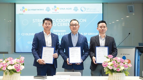 SP Group và CJ Olivenetworks Vina đầu tư năng lượng mặt trời áp mái tại Việt Nam