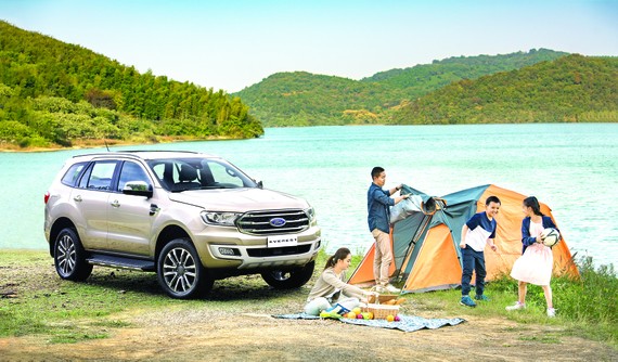 Chinh phục thiên nhiên với Ford Everest - phương tiện tối ưu cho những buổi cắm trại