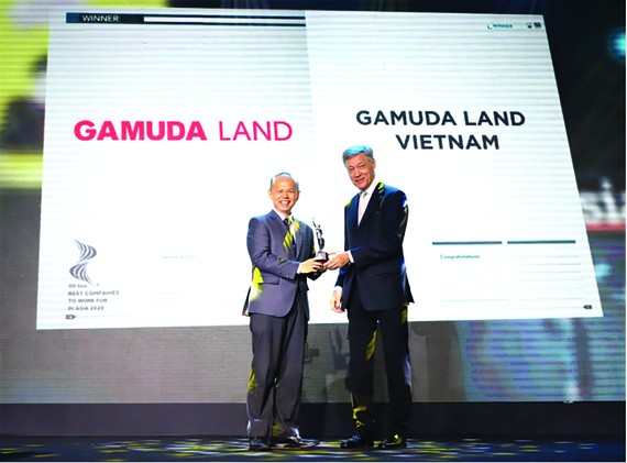 Gamuda Land Việt Nam vào tốp “Nơi làm việc tốt nhất châu Á 2020”