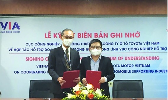 Toyota Việt Nam tham gia Dự án Hợp tác hỗ trợ doanh nghiệp trong nước trong lĩnh vực công nghiệp hỗ trợ