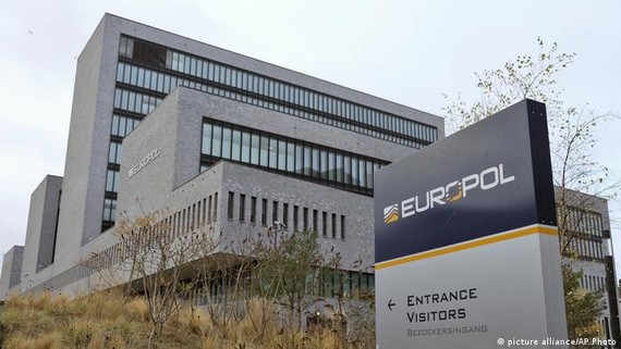 Trụ sở Europol ở Hague, Hà Lan. Ảnh: AP