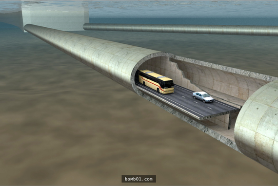 Na Uy: đường hầm vượt biển tỷ USD