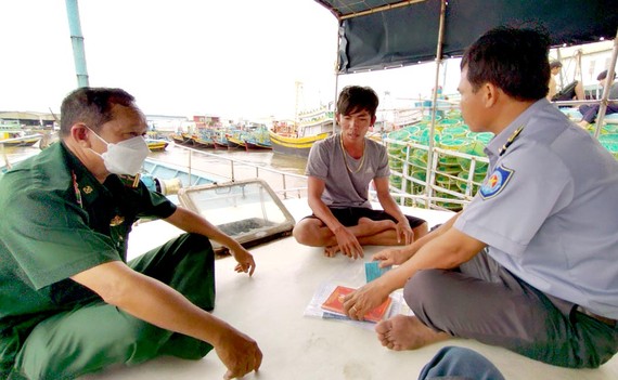 Do thiết bị VMS không có tín hiệu, tàu cá của ngư dân Nguyễn Kỳ  (TP Phan Thiết) không được phép ra khơi khai thác