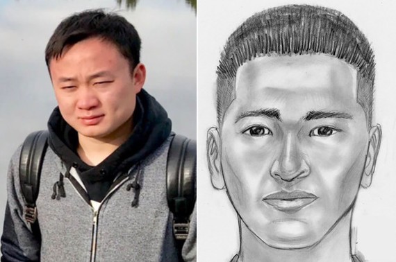 Nạn nhân (trái) và thủ phạm được FBI phát họa chân dung. Ảnh: FBI