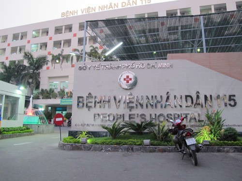 Bệnh viện Nhân dân 115 được xây dựng khang trang thông qua vay vốn kích cầu.