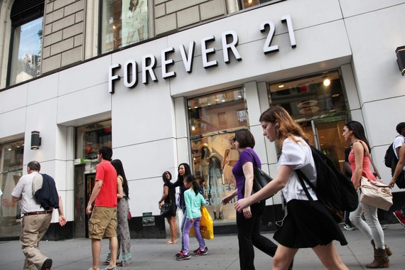 Cửa hàng Forever 21 ở New York. Nguồn: Scott Mlyn | CNBC