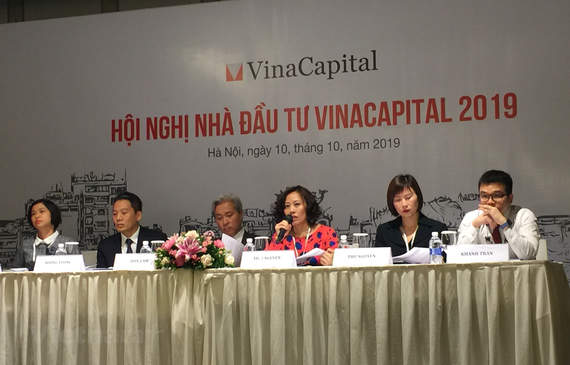 Hội nghị Nhà đầu tư VinaCapital 2019, ngày 10/10, tại Hà Nội. (Ảnh: PV/Vietnam+)