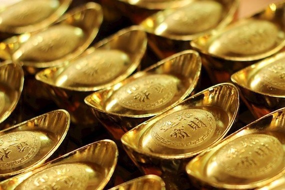Giá vàng liên tiếp tăng, hướng tới mốc 58 triệu đồng/lượng. (Ảnh minh họa: KT)