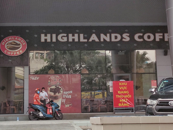Tranh chấp mặt bằng tại địa chỉ Highlands Coffee ở Q.Bình Thạnh, TP.HCM