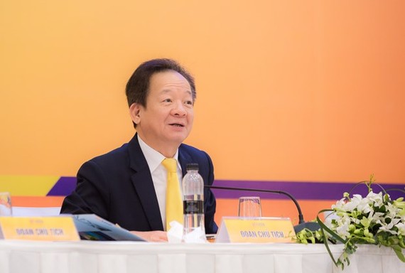 Ông Đỗ Quang Hiển, Chủ tịch HĐQT SHB. (Ảnh: CTV/Vietnam+)
