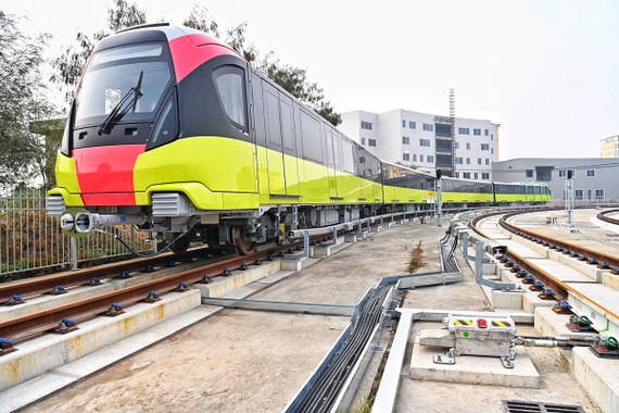 Dự án đường sắt đô thị Nhổn-ga Hà Nội bị chậm tiến độ hoàn thành, tăng tổng mức đầu tư.