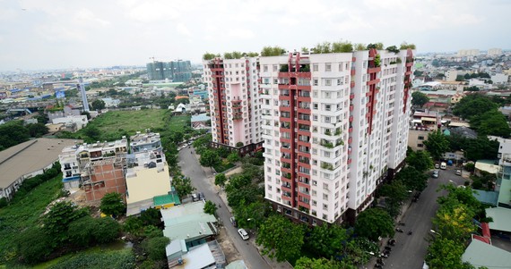 Cụm chung cư Thái An (phường Đồng Hưng Thuận, quận 12, TPHCM) nhiềm căn hộ diện tích khá nhỏ, thậm chí một số căn hộ tại chỉ rộng 20m2