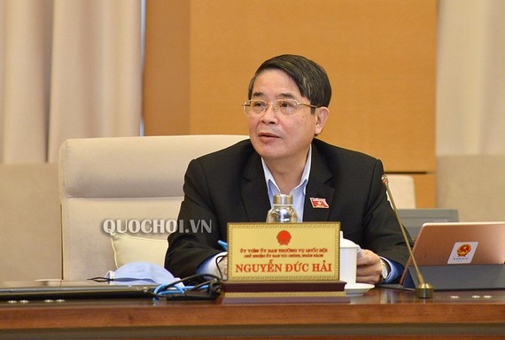 Chủ nhiệm Ủy ban Tài chính, Ngân sách Nguyễn Đức Hải 