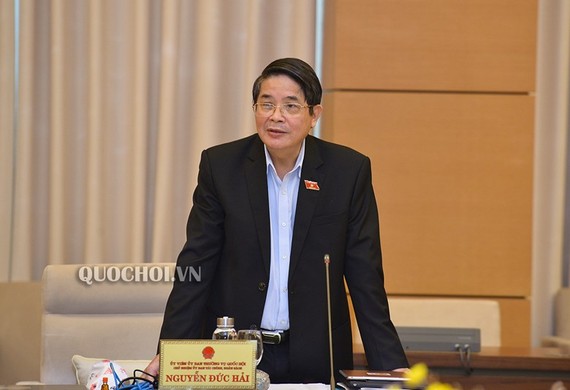 Chủ nhiệm Ủy ban Tài chính - Ngân sách của Quốc hội Nguyễn Đức Hải