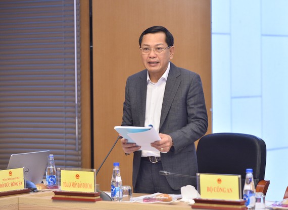 Phó Chánh án Tòa án NDTC Nguyễn Văn Du