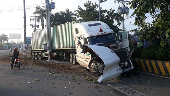 Tài xế container gây tai nạn khiến 5 người tử vong khai do buồn ngủ